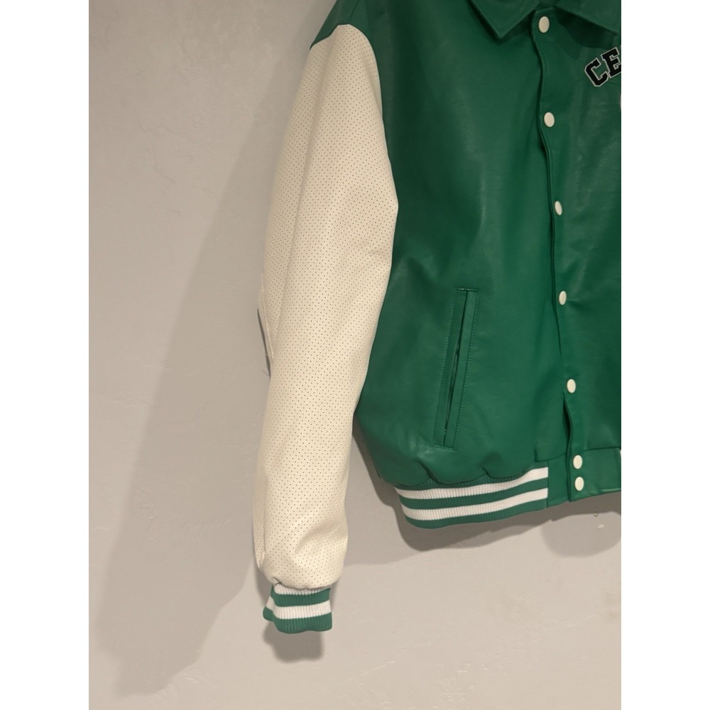 BOSTON CELTICS🍀 ULTRA GAME LEATHER JACKET SIZE XL - Picture 6 of 16